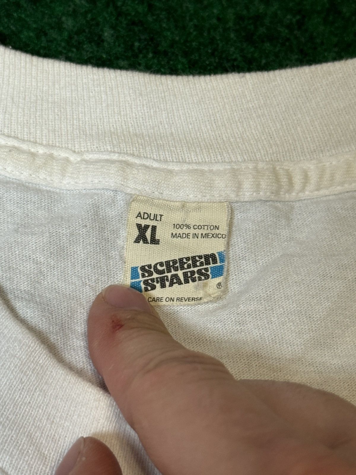 Vintage Vtg 90s Only Working Til I Hit The Lottery Gambling T Shirt Size US XL / EU 56 / 4 - 3 Thumbnail
