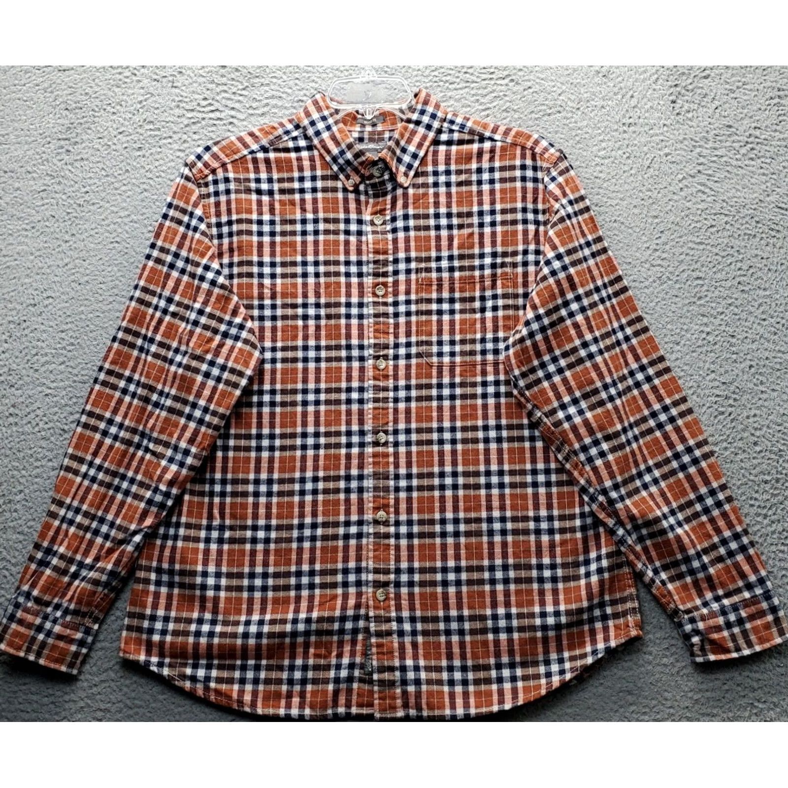 Eddie Bauer Eddie Bauer Mens L Flannel Shirt Multicolor Plaid Relaxed Button-Up Shirt Size US L / EU 52-54 / 3 - 2 Thumbnail
