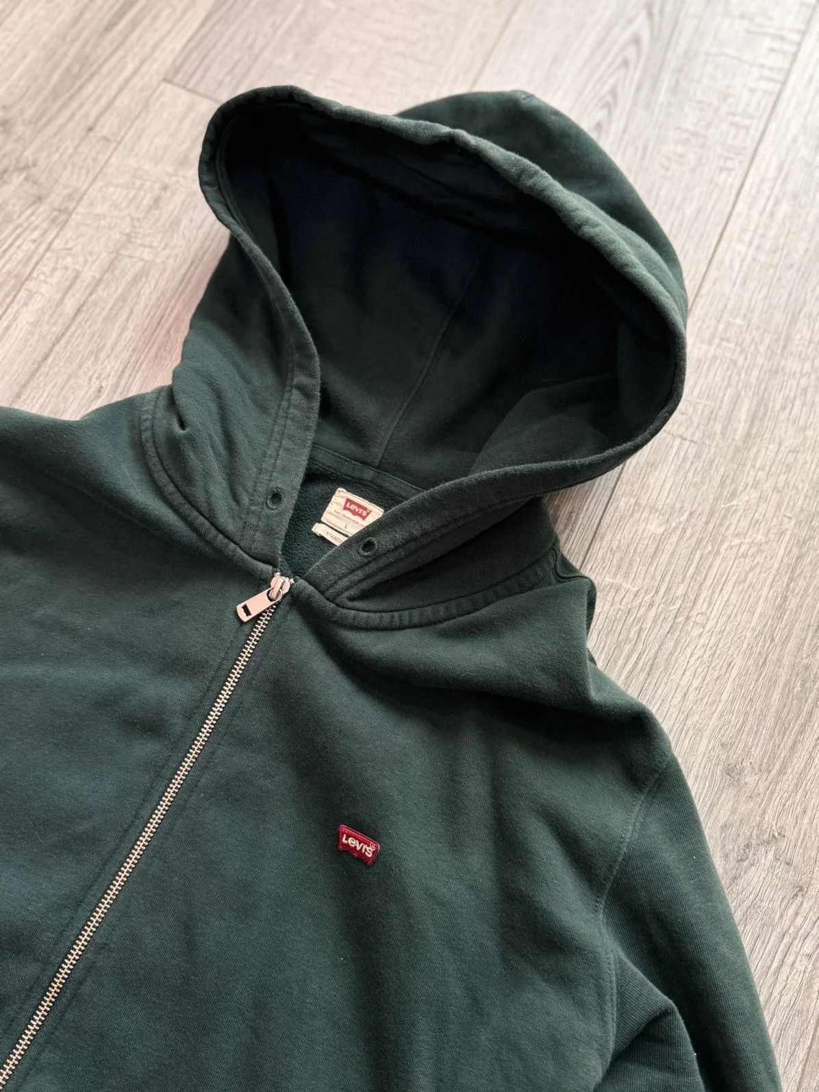 Levi's Rare Vintage Levi's Hoodie Oversized Faded Distressed Size US L / EU 52-54 / 3 - 6 Thumbnail