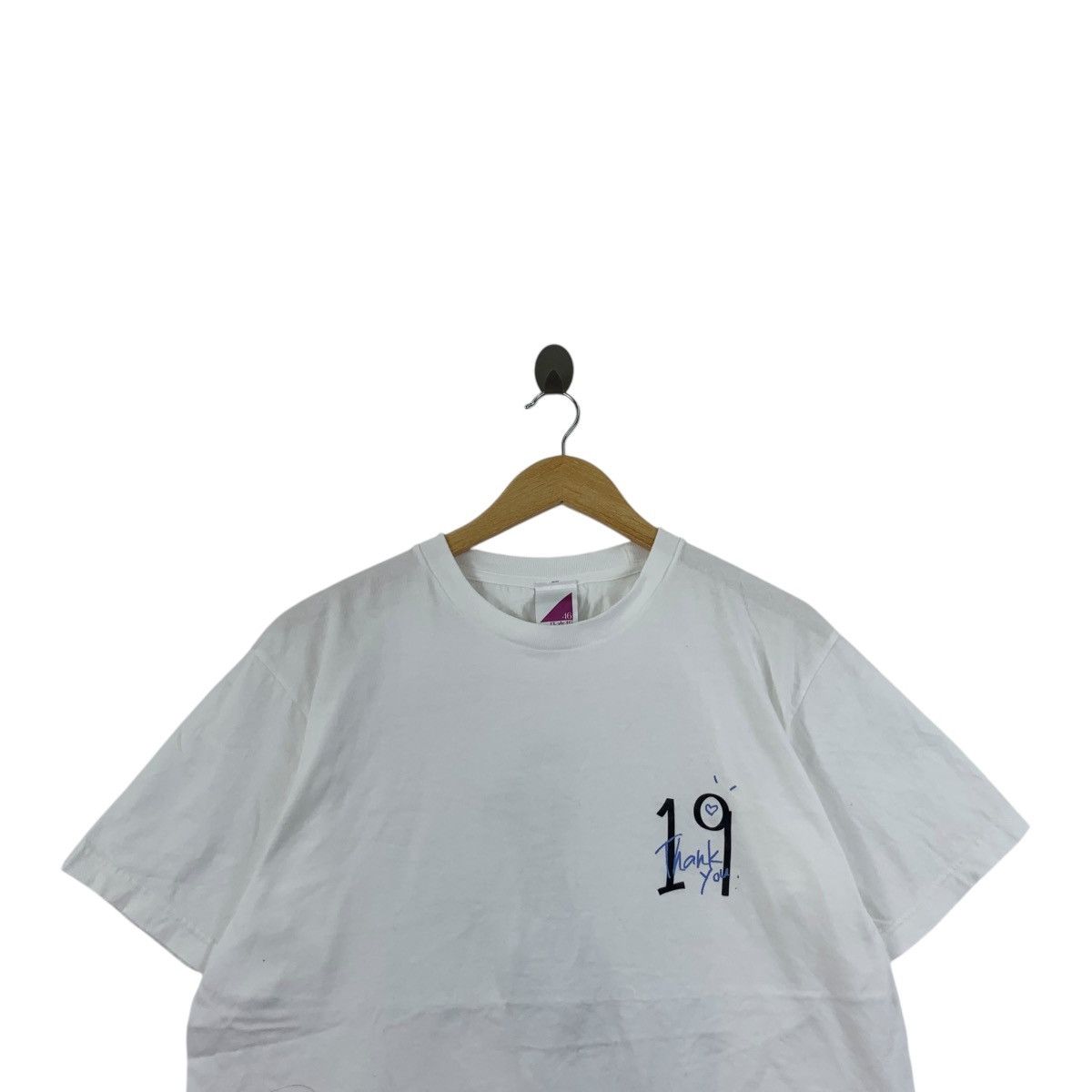 Vintage NOGIZAKA46 JAPAN IDOL 19th Birthday Celebration Tee Shirt Size US L / EU 52-54 / 3 - 2 Thumbnail