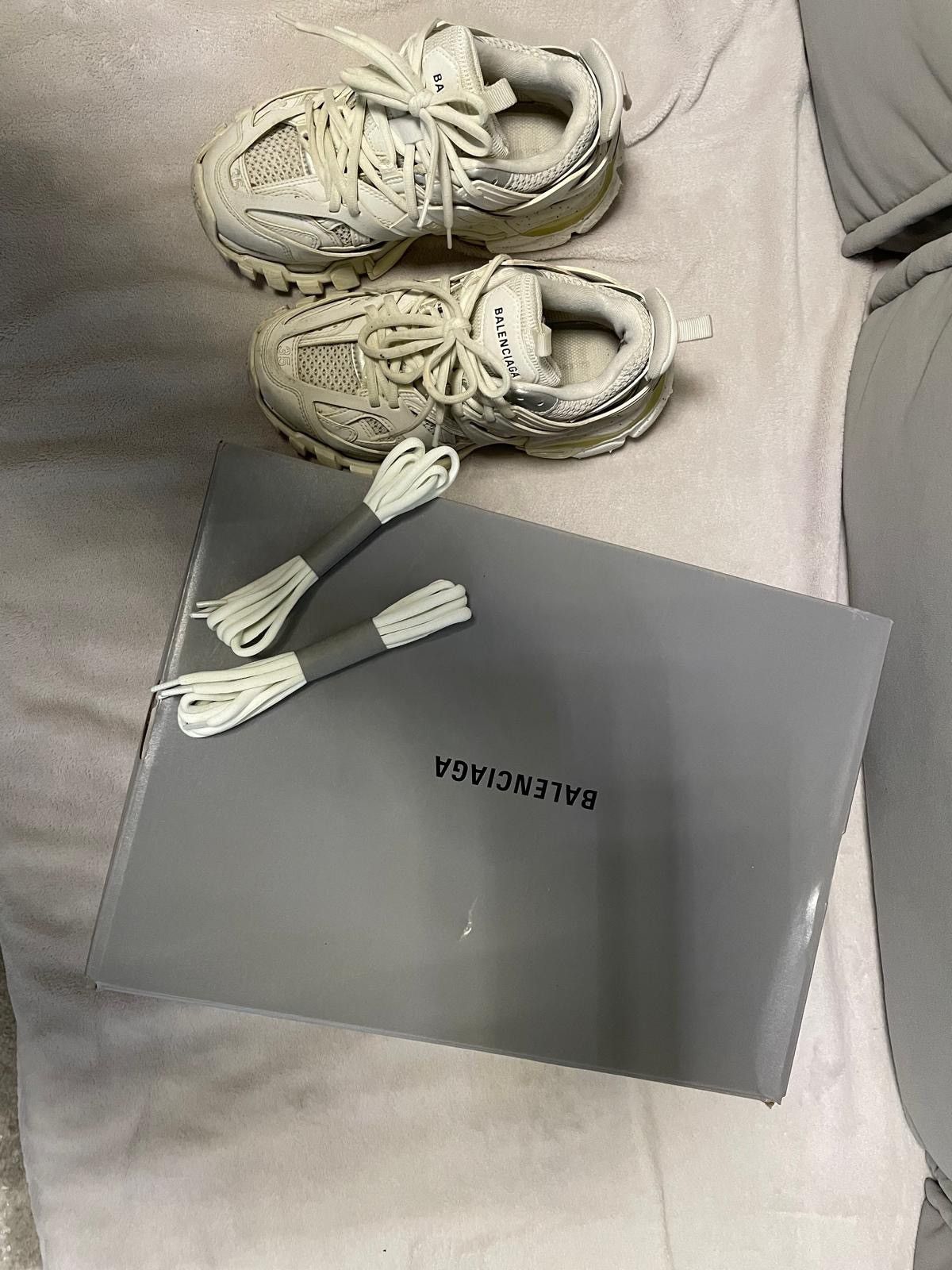 Balenciaga Balenciaga Track Trainer White Size US 4 / IT 34 - 5 Thumbnail