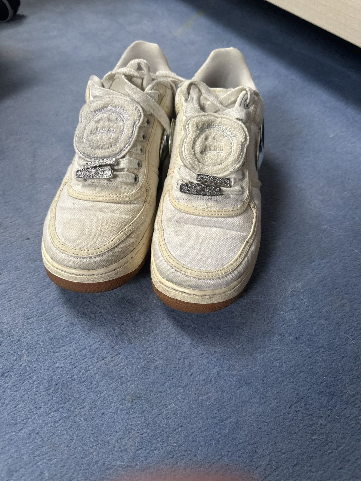 Nike × Travis Scott Nike air force 1 low x travis scott „sail” Size US 9 / EU 42 - 3 Thumbnail