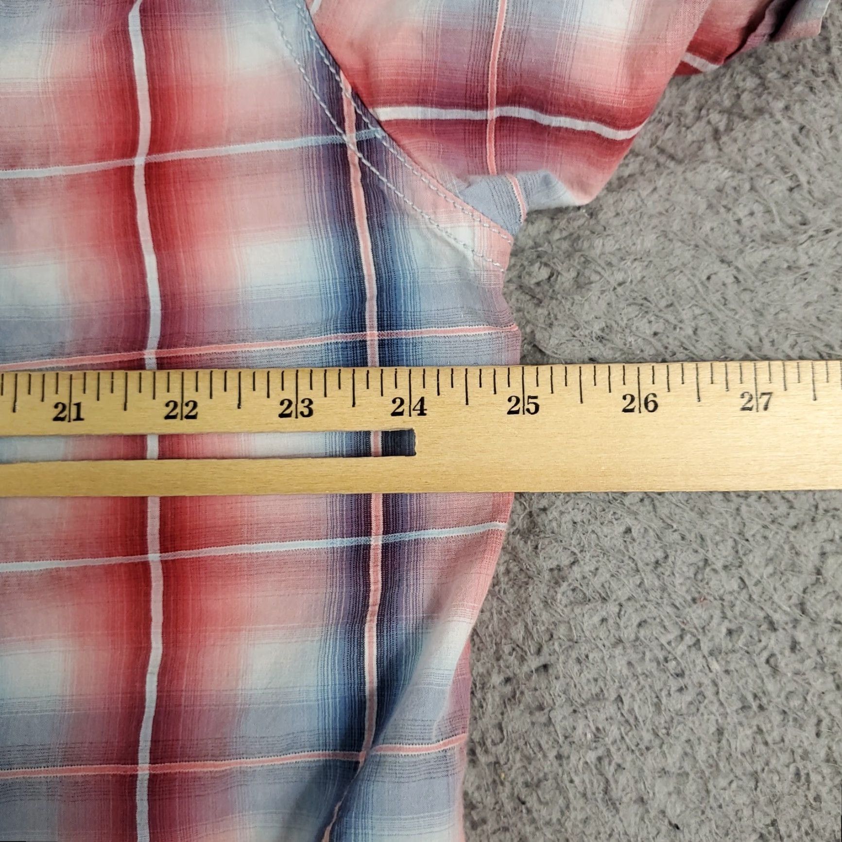 Tommy Bahama VINTAGE Tommy Bahama Shirt Mens Large Red Blue Plaid Casual Button Up Short Sleeve Size US L / EU 52-54 / 3 - 5 Thumbnail