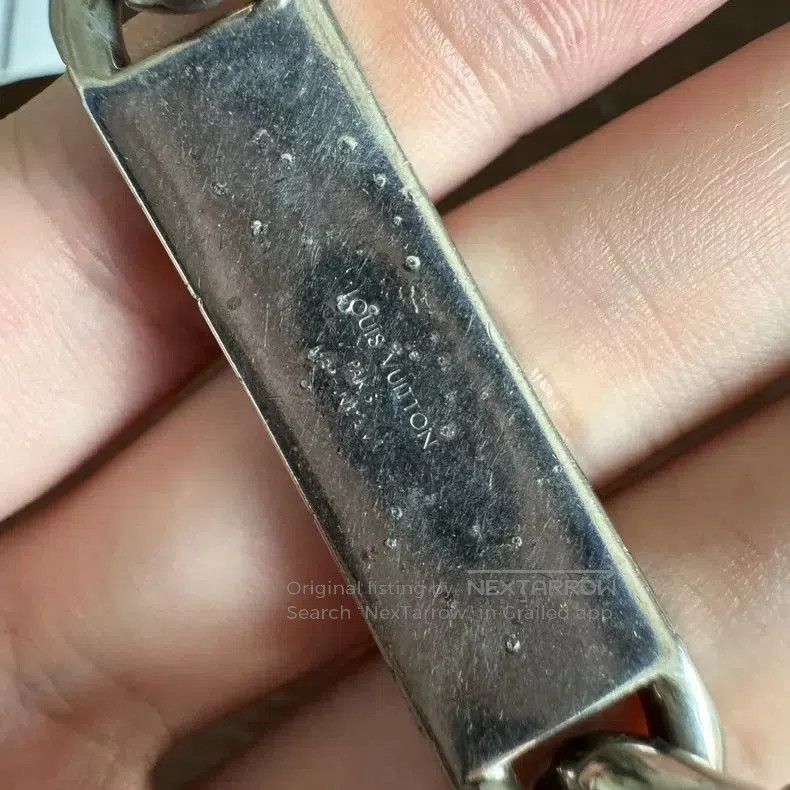 Louis Vuitton Louis Vuitton Cuban Chain Bracelet. Size ONE SIZE - 5 Thumbnail