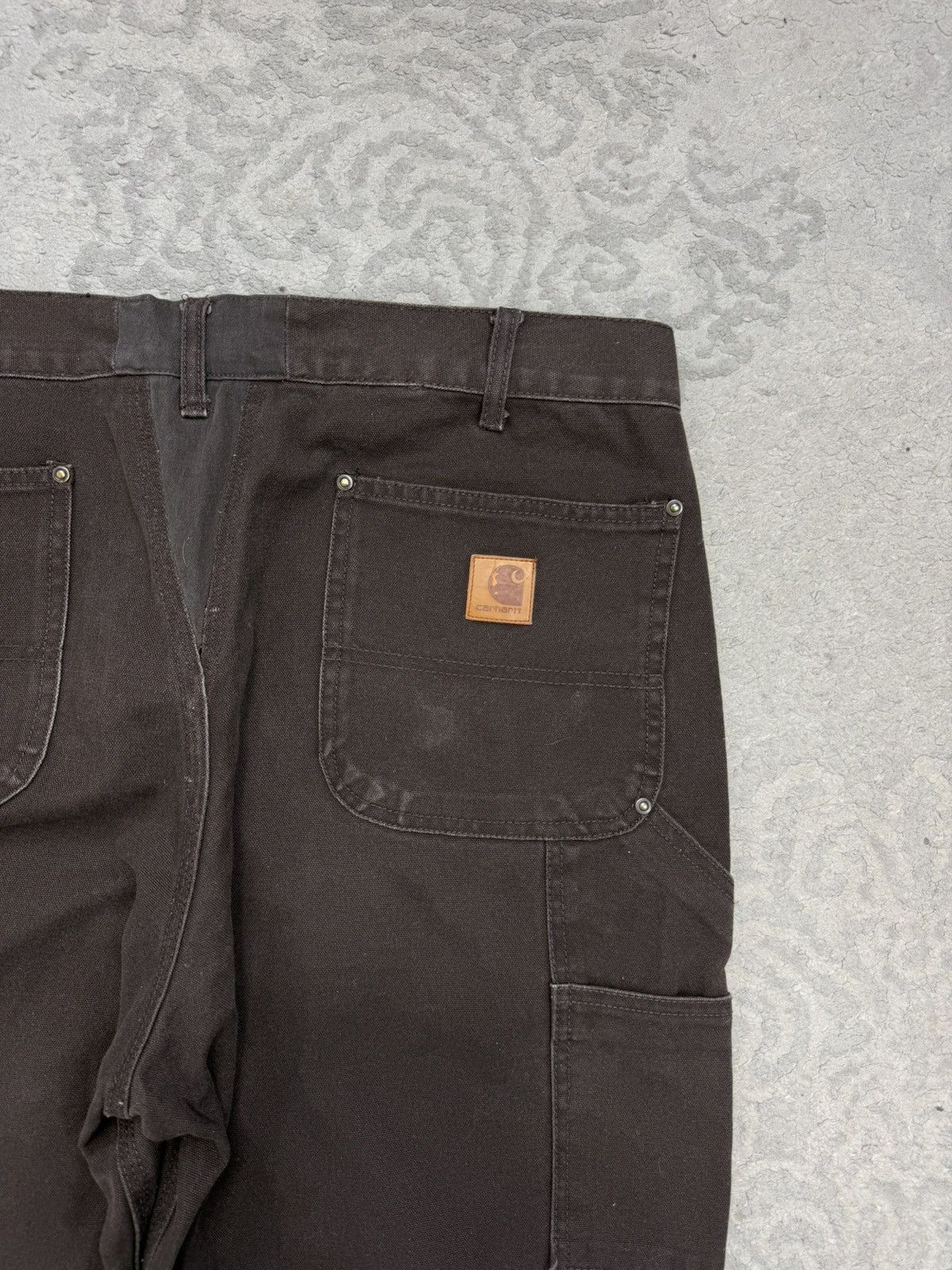 Carhartt Carhartt Double Knee Vintage Brown USA Pants Size US 32 / EU 48 - 7 Thumbnail