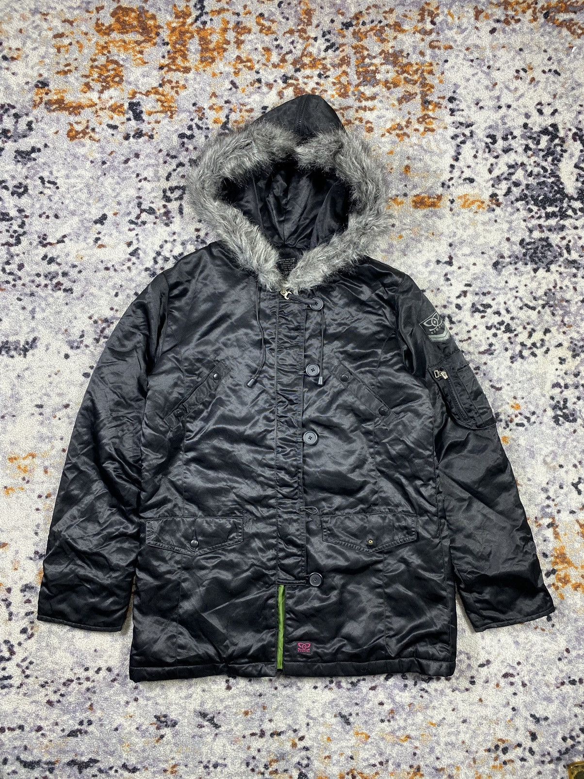 If Six Was Nine × Japanese Brand × Vintage “RARE” Ezekiel Fur Hoodie Parka Size US M / EU 48-50 / 2 - 2 Thumbnail