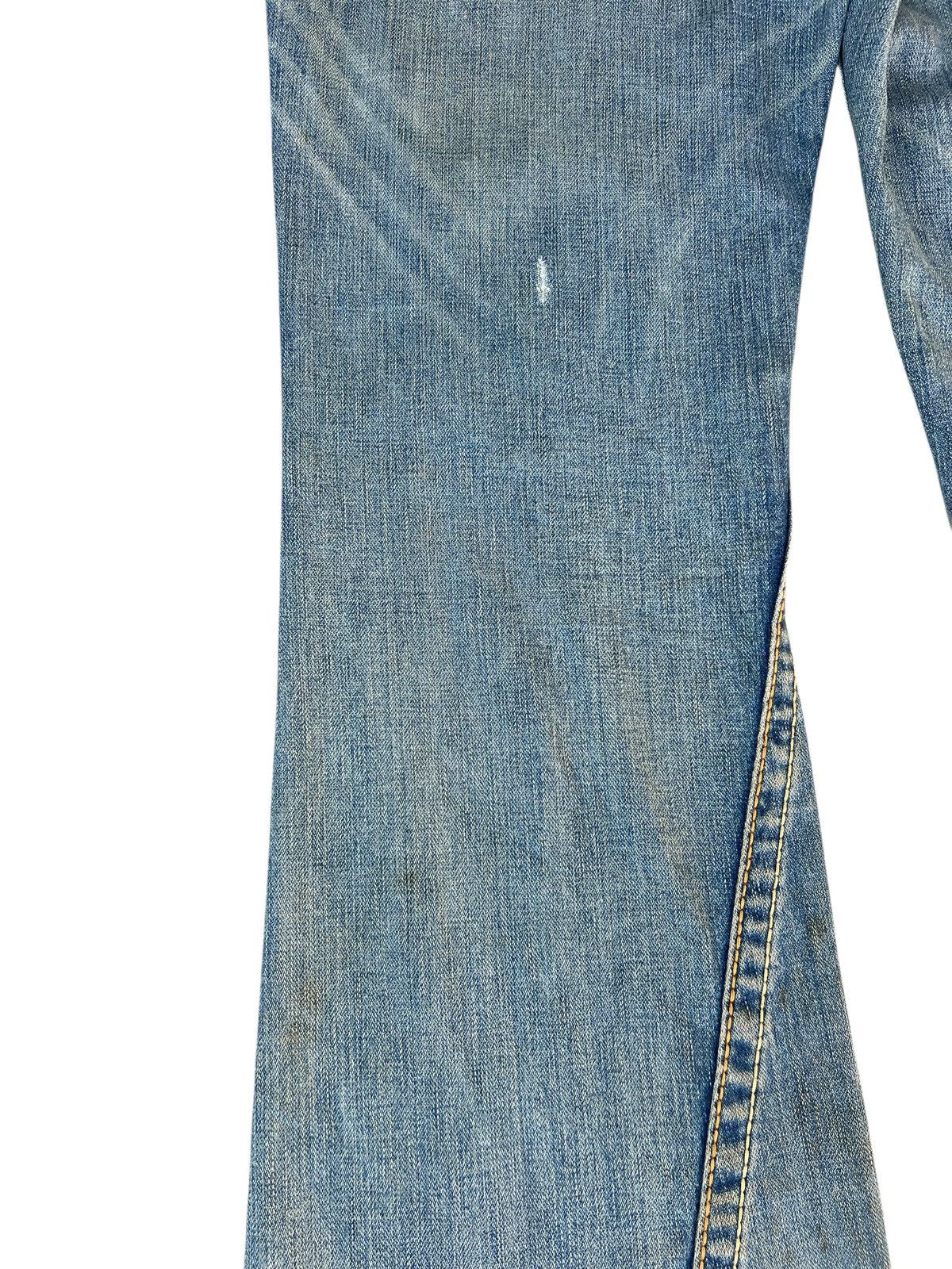 True Religion 2000s True Religion Joey Big T Dirty Mud Denim Flare Jeans Size US 33 - 16 Thumbnail