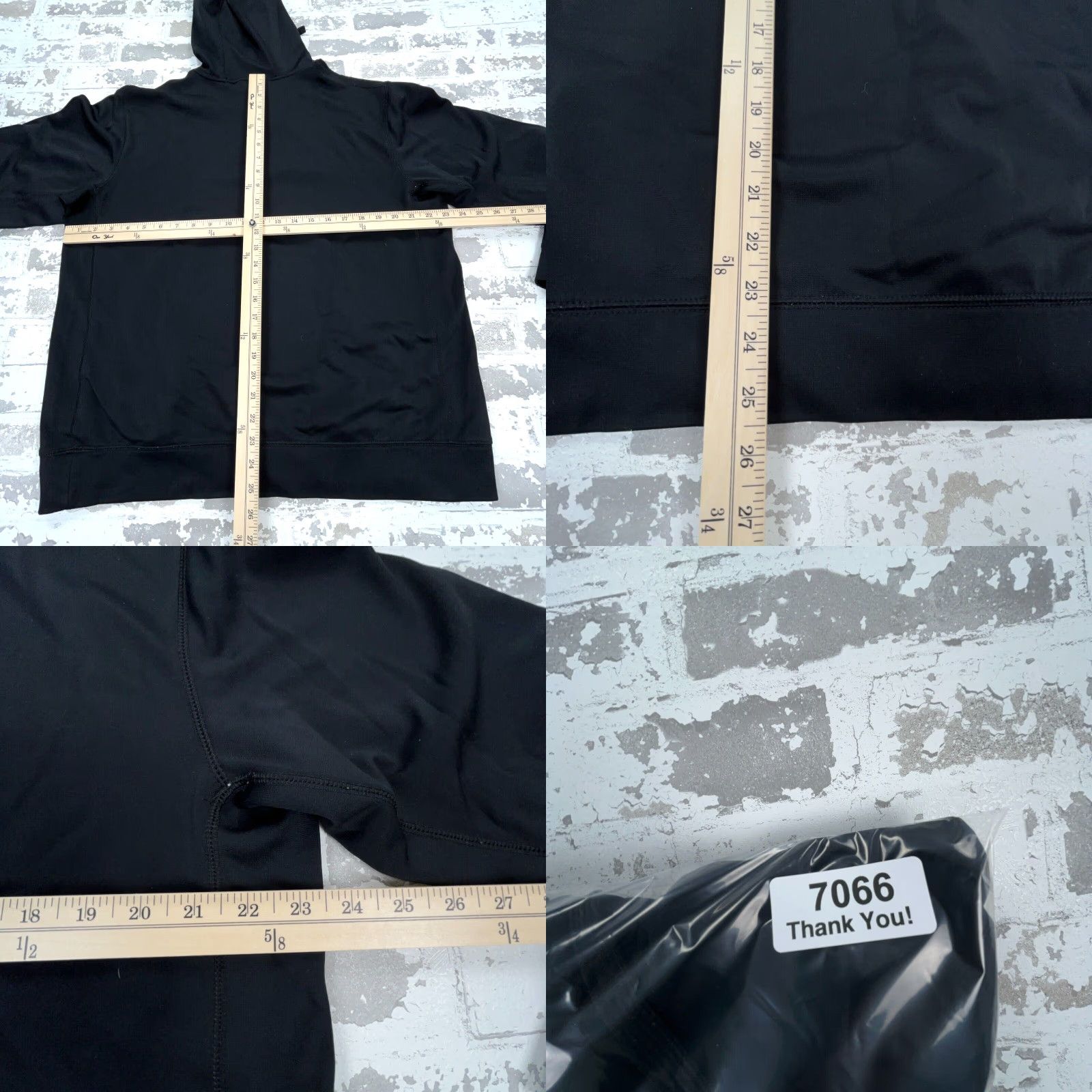 Nike Nike Hoodie Men Large Black White Sweatshirt Big Swoosh Performance Therma Fit Size US L / EU 52-54 / 3 - 8 Thumbnail