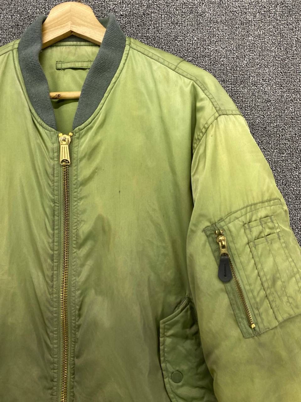 Japanese Brand Vintage Yokosuka Japan Eagle Printed Sukajan Bomber Jacket Size US L / EU 52-54 / 3 - 12 Thumbnail