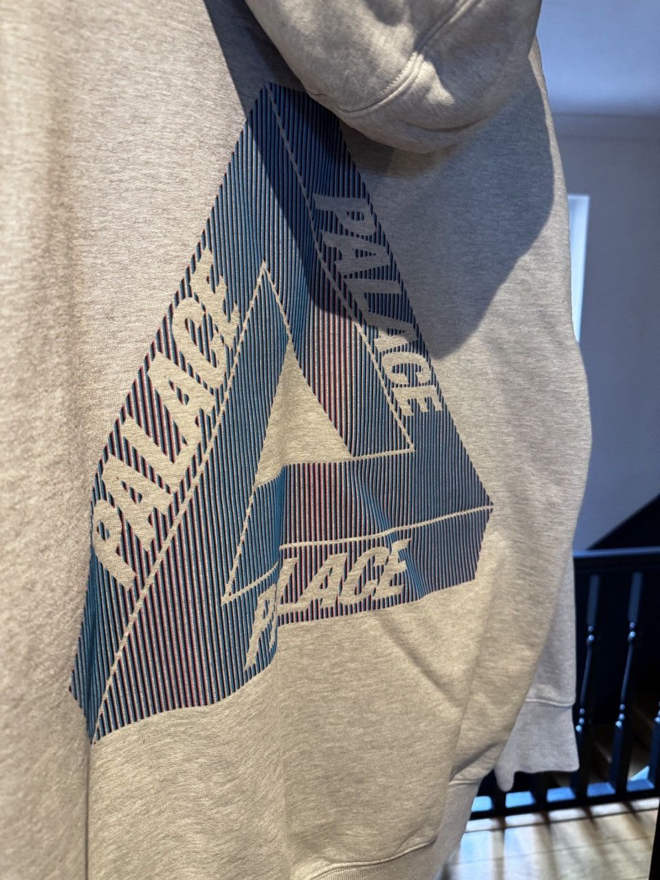 Palace Palace Tri Lenticular Hoodie - Marl Grey Size US XL / EU 56 / 4 - 4 Thumbnail