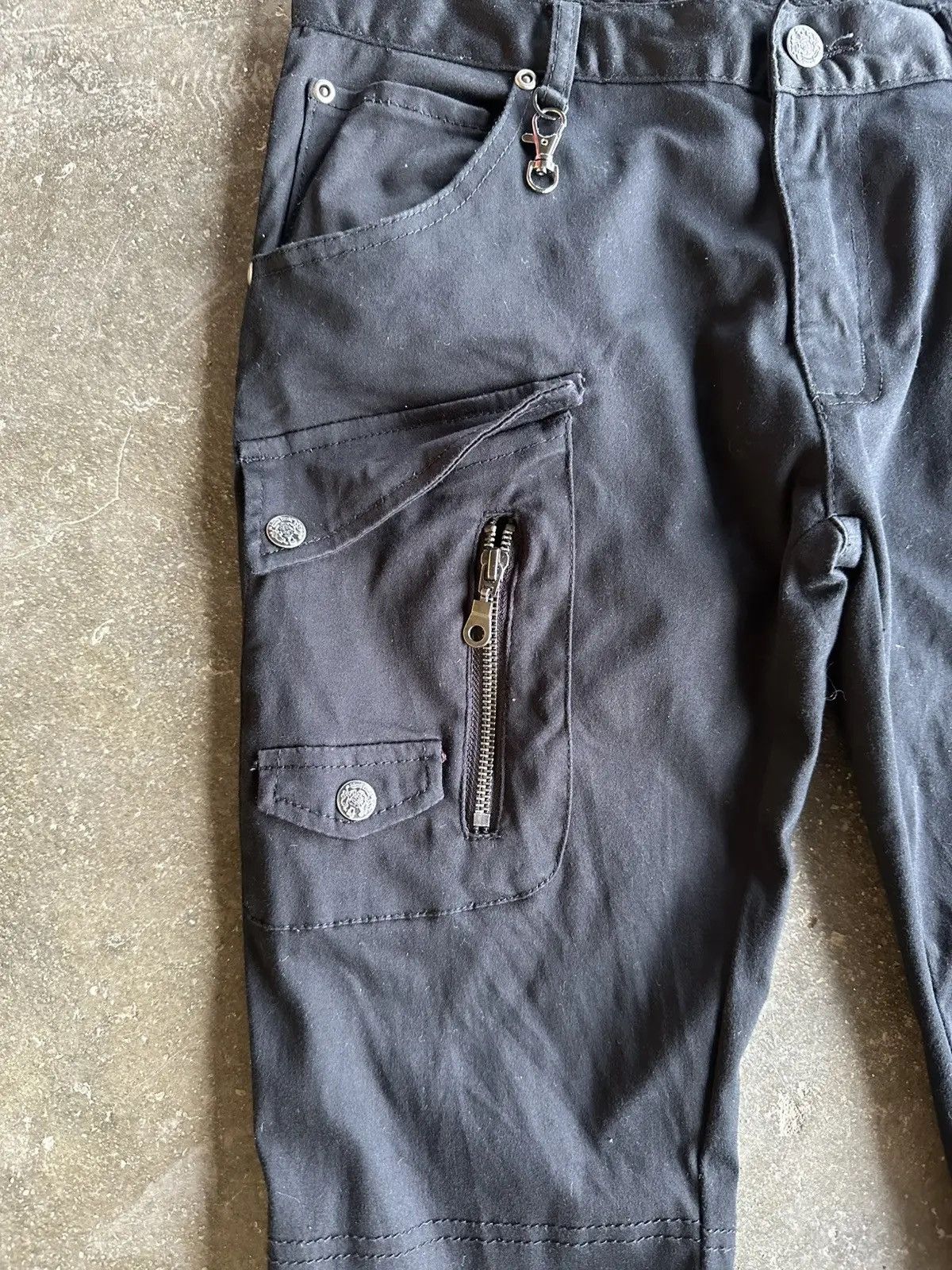 If Six Was Nine W31 L32 🔥 BONDAGE VINTAGE CLONE DEVGRU TROUSERS PUNK PANTS Size US 31 - 6 Thumbnail