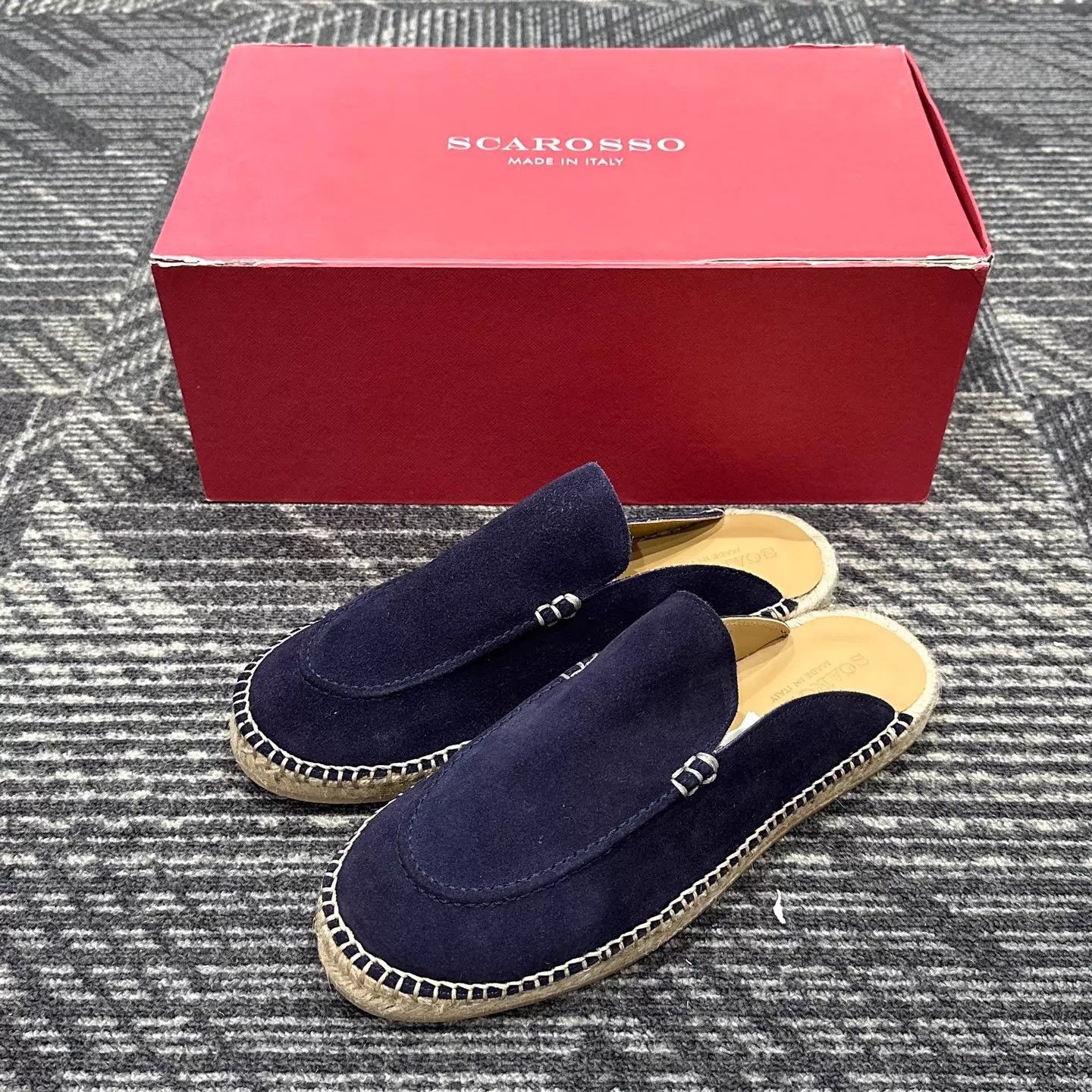 Scarosso SCAROSSO Mule Knit Slippers 40 NIB Loro Piana Dupe Size US 7 / EU 40 - 1 Thumbnail