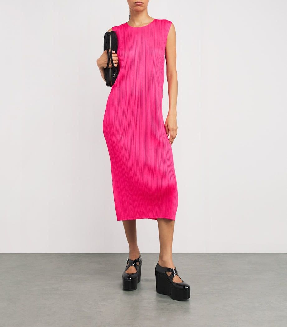 PLEATS PLEASE ISSEY MIYAKE MIDI DRESS(SIZE 2)