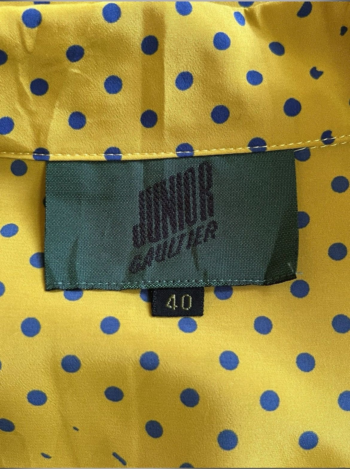 Jean Paul Gaultier Junior Gaultier Polkadot Blouse Size S / US 4 / IT 40 - 4 Thumbnail