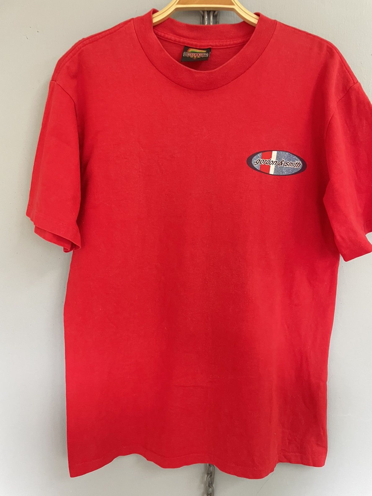Vintage Vintage 90s Gordon & Smith skateboard streetwear t shirt Size US M / EU 48-50 / 2 - 4 Thumbnail