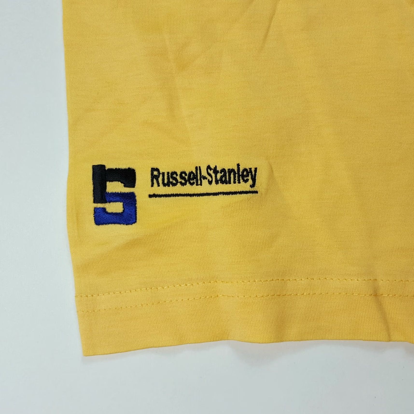 Vintage VINTAGE Slazenger Polo Shirt Mens Short Sleeve Yellow Golf Tennis 90s Retro Knit Cotton Size M Size US M / EU 48-50 / 2 - 3 Thumbnail
