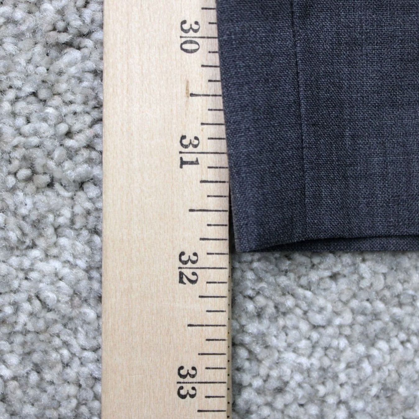 Banana Republic Banana Republic Pants Men's 40x32 Gray Wool Flat Front Slim Dress Pants Linen Lined Straight Size US 40 / EU 56 - 3 Thumbnail