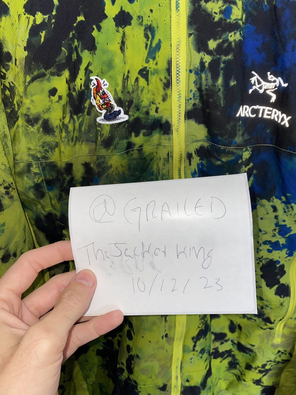 Arc'teryx Arcteryx x Shaun Crawford Tie Dye Atom LT Size US L / EU 52-54 / 3 - 11 Thumbnail