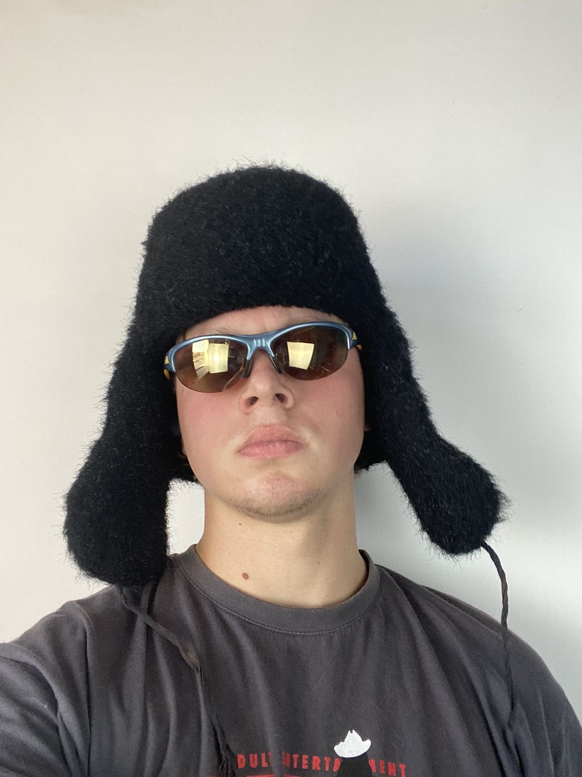 Japanese Brand × Vintage Vintage 70s USSR Mohair Fuzzy Ushanka Y2K Opium Hype Rare OS Size ONE SIZE - 2 Thumbnail