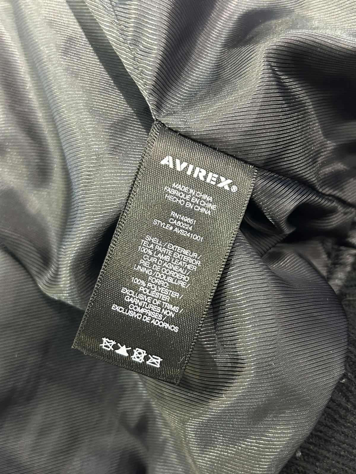 Avirex Avirex Stadium Bomber Leather Jacket Size US XXL / EU 58 / 5 - 12 Thumbnail