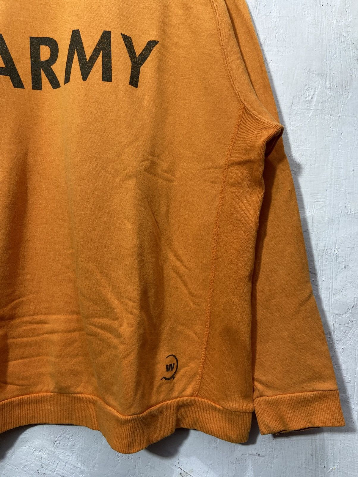 Wtaps Wtaps Big Logo Army Sweatshirt Size US XL / EU 56 / 4 - 10 Thumbnail