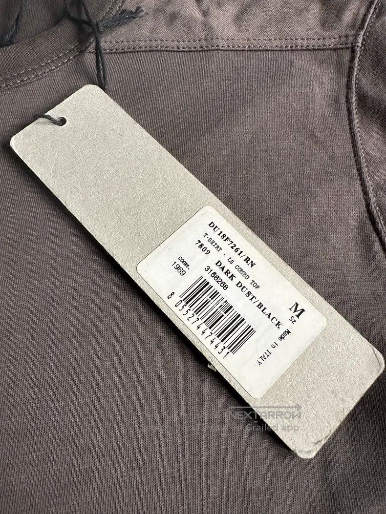 Rick Owens Splicing priming long sleeves