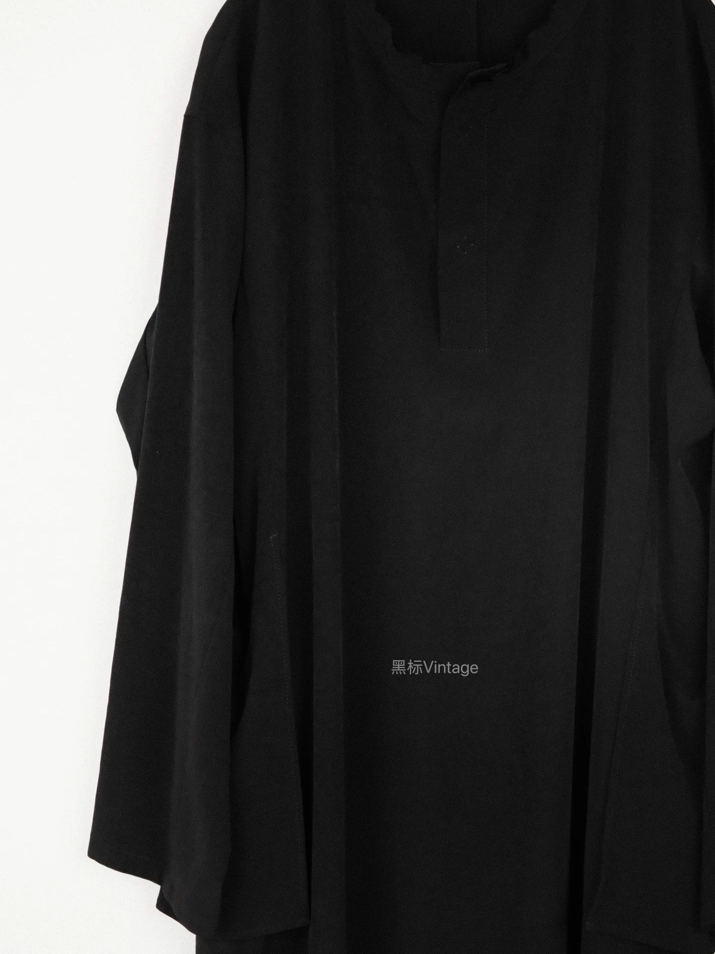 Yohji Yamamoto Yohji Yamamoto 19AW Vintage Collarless Winged Triacetate Dress Size S / US 4 / IT 40 - 7 Thumbnail