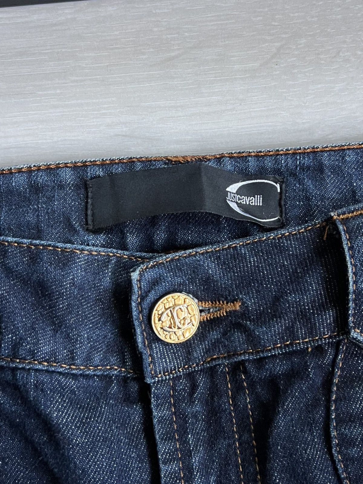 Just Cavalli Just Cavalli Vintage Logo Y2k Jeans Size 30" / US 8 / IT 44 - 9 Thumbnail