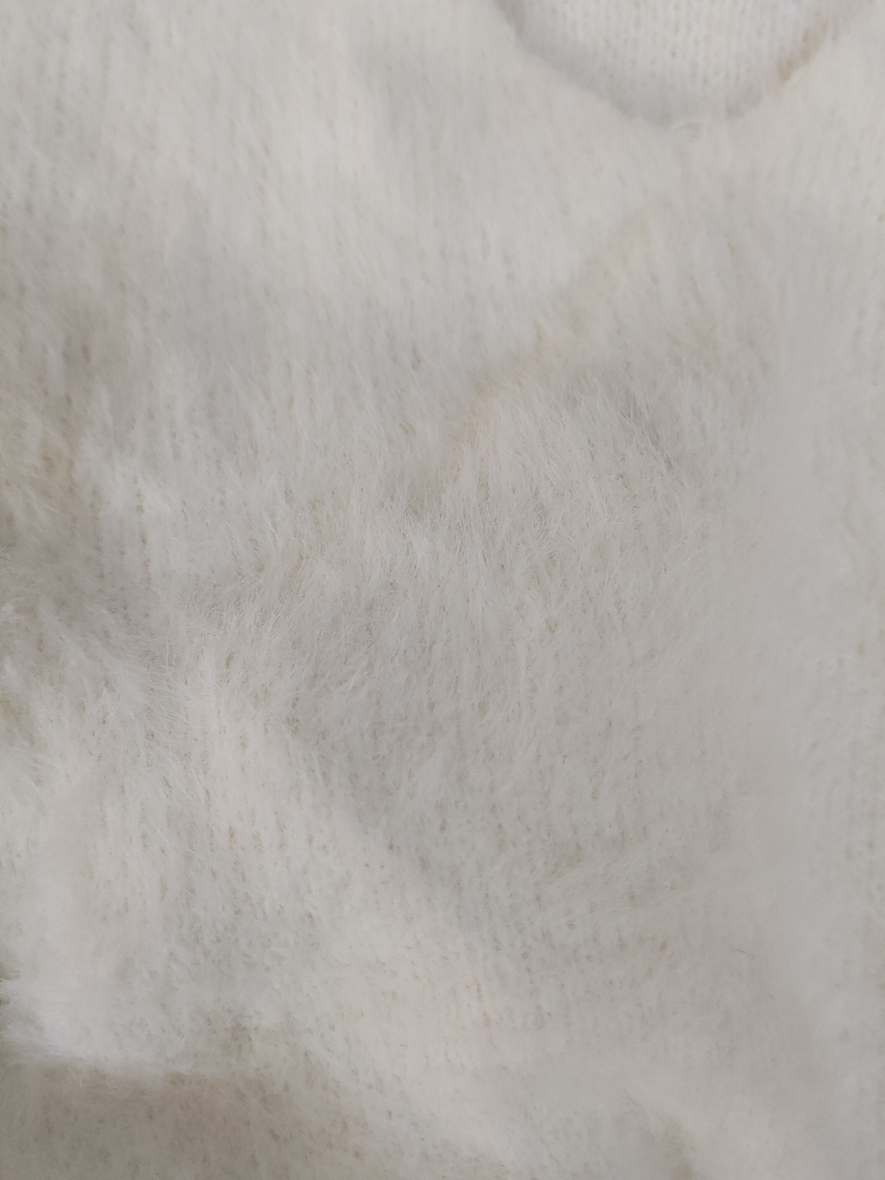 Homespun Knitwear × Japanese Brand R.L.O White Shag Shaggy Fur Mohair Knitwear #S1995 Size S / US 4 / IT 40 - 12 Thumbnail