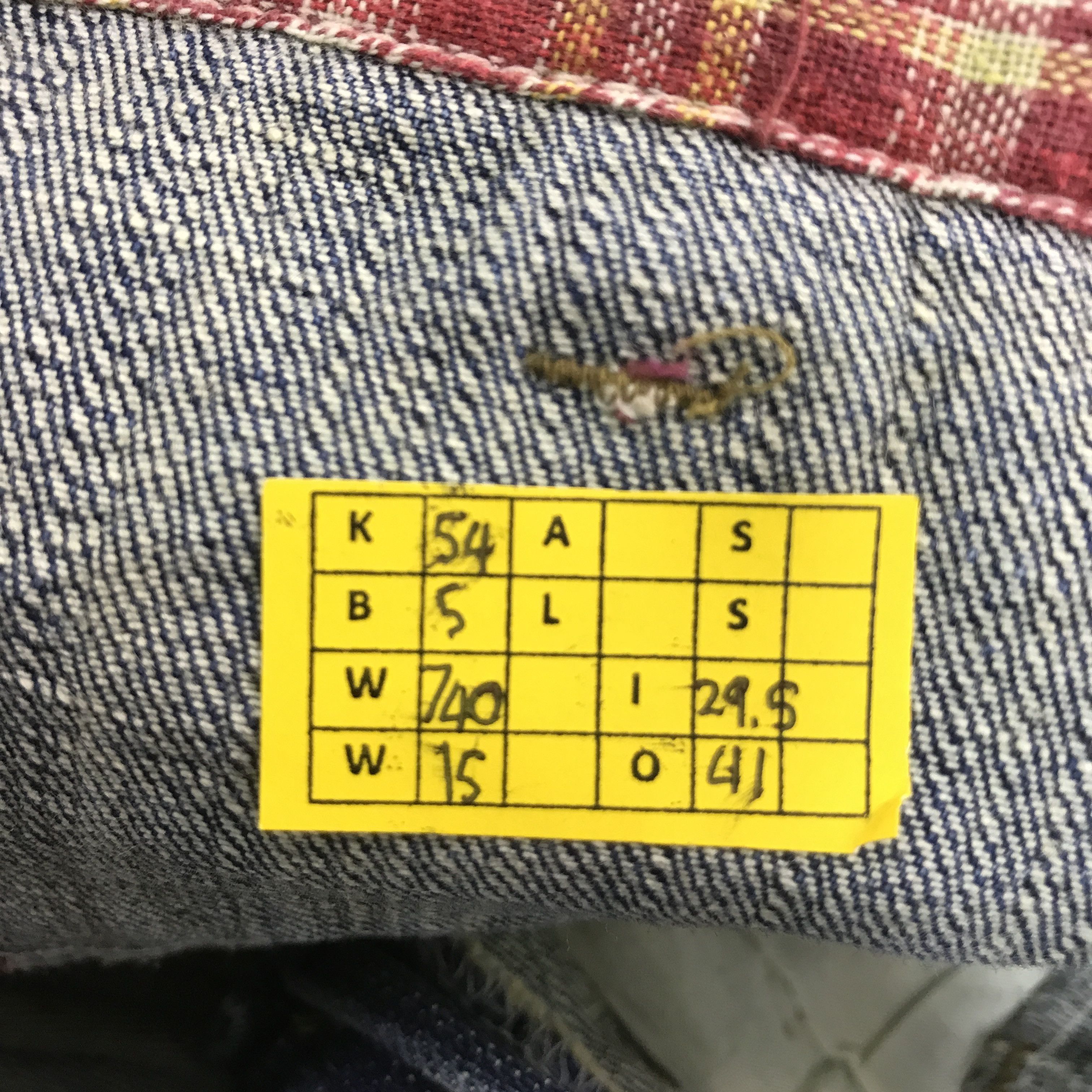 Japanese Brand contno.Japan style double waist denim pants Size US 30 / EU 46 - 17 Thumbnail