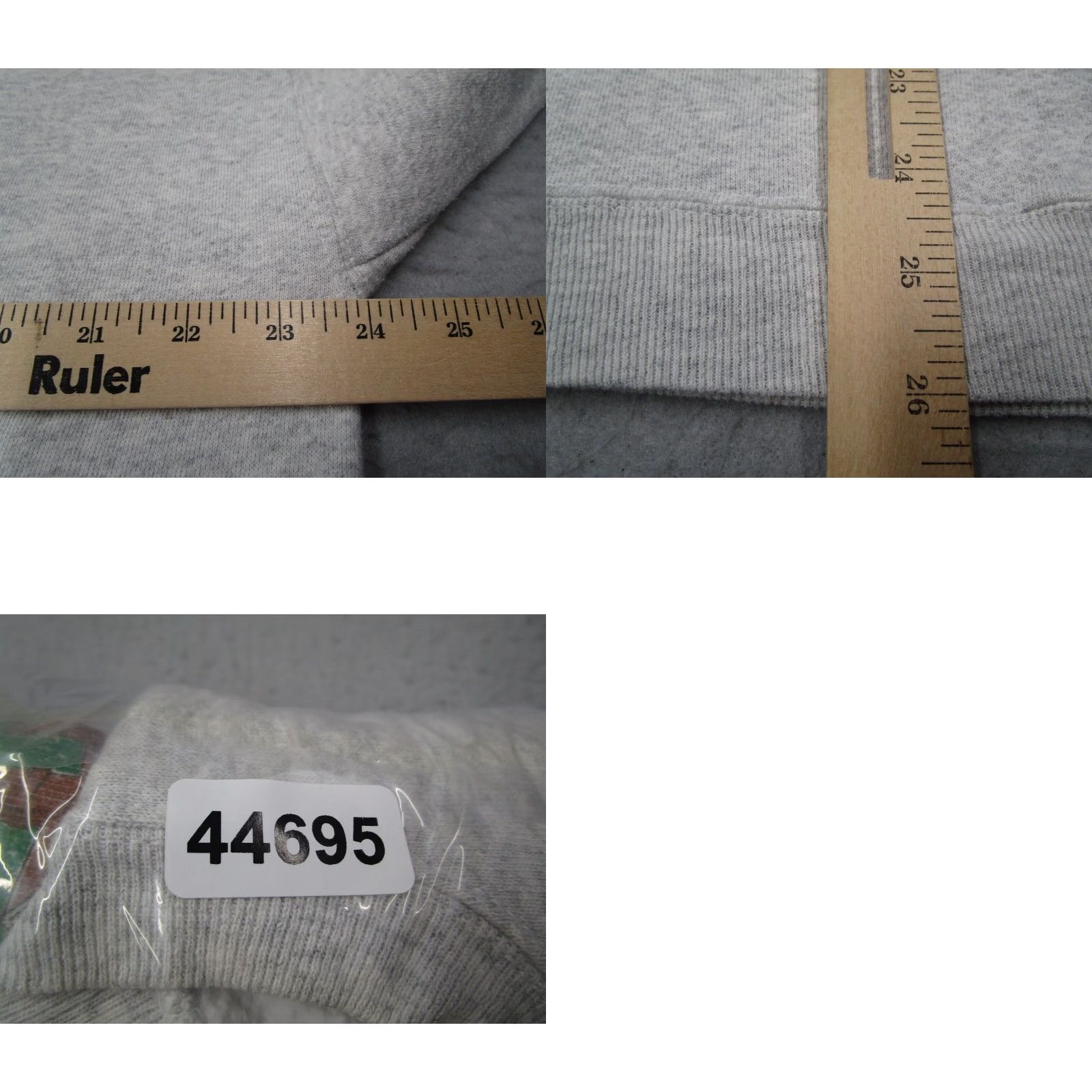 Vintage VINTAGE Briar Creek Sportswear Iowa Sweatshirt Mens XL Gray 1996 USA Cotton Polyester Fleece Crew Neck Pullover Size US XL / EU 56 / 4 - 8 Thumbnail