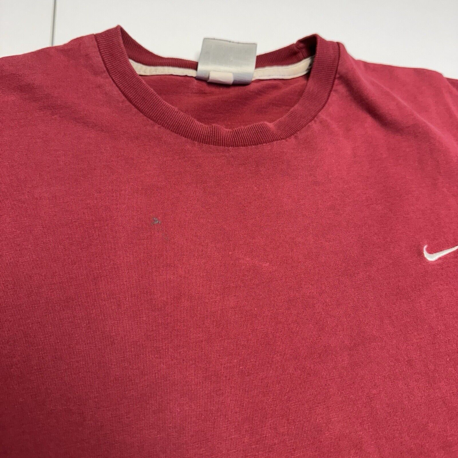 Nike Vintage Y2k Nike T Shirt Mens XL Red Maroon Sportswear Embro Size US XL / EU 56 / 4 - 7 Thumbnail
