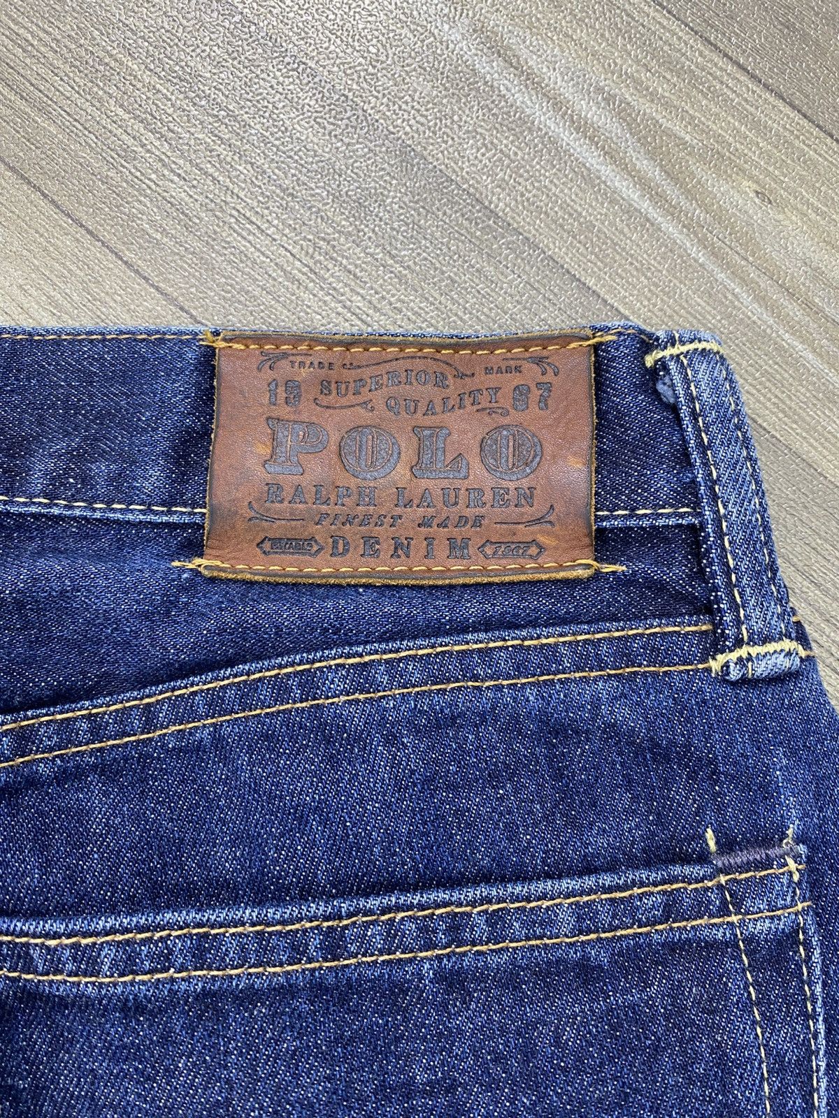 Polo Ralph Lauren Vintage Polo Ralph Lauren RL Blue Straight Jeans Size US 28 / EU 44 - 15 Thumbnail