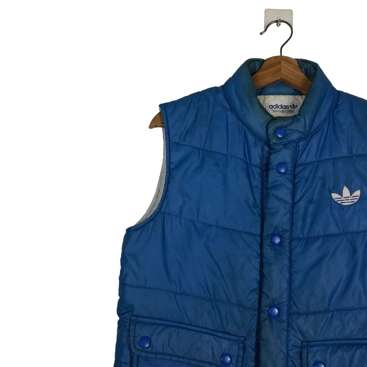 Adidas 🔥VINTAGE 90’s ADIDAS PUFFER DOWN VEST RARE COLOUR Size US M / EU 48-50 / 2 - 7 Thumbnail
