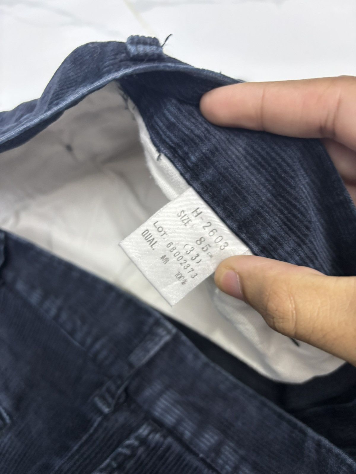 Issey Miyake BOBSON BAGGY CORDUROY WIDE PANTS Size US 33 - 10 Thumbnail