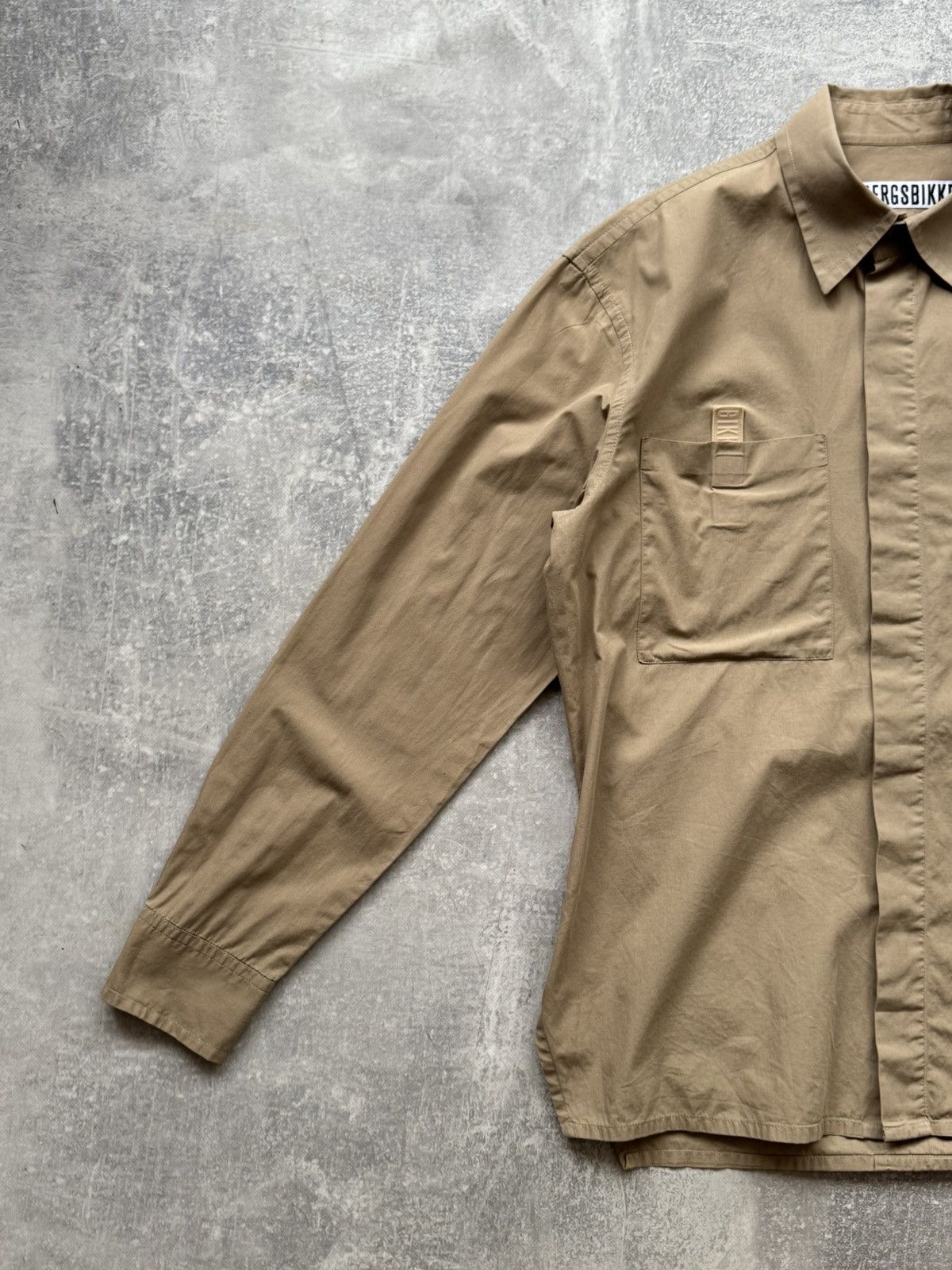 Dirk Bikkembergs Dirk Bikkembergs Tech Shirt Button Up Long Sleeve Size US XL / EU 56 / 4 - 4 Thumbnail