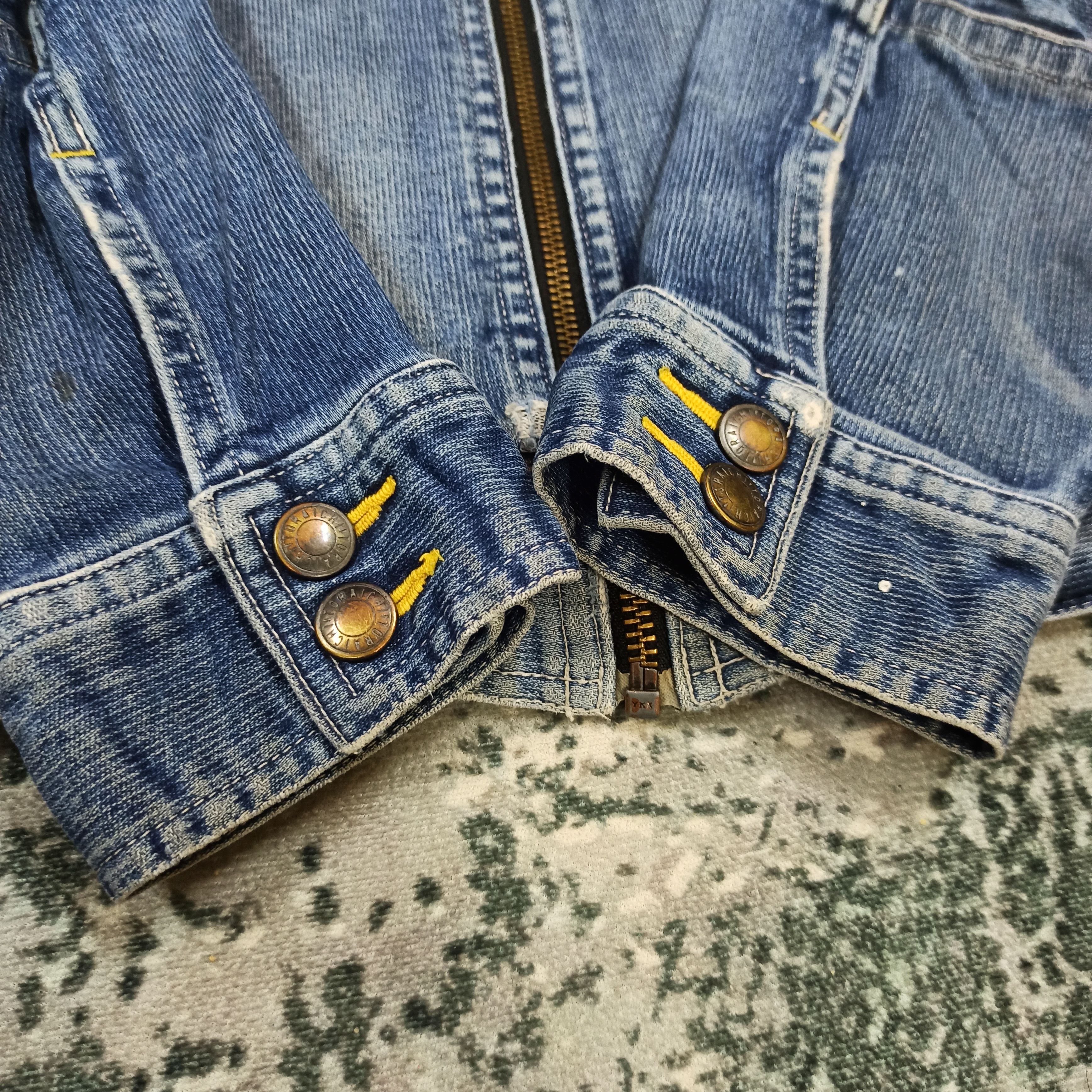 Japanese Brand 🔥Rare🔥 TORA Jacket Jeans Worker Japanese Brand Distressed Size US M / EU 48-50 / 2 - 7 Thumbnail