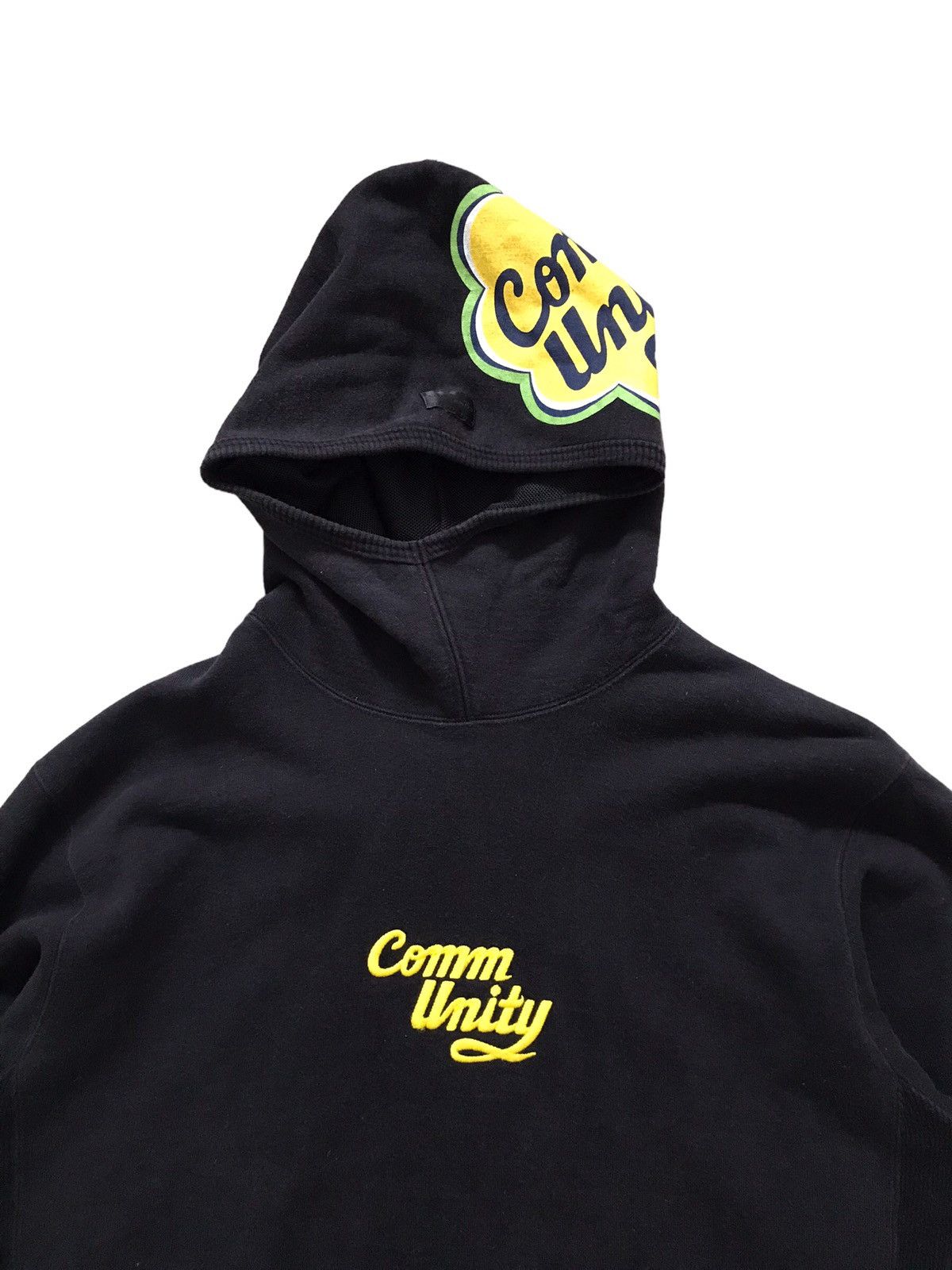 Japanese Brand COMMUNITY Japanese Streetwear Embroidered Logo Hoodies Size US L / EU 52-54 / 3 - 4 Thumbnail