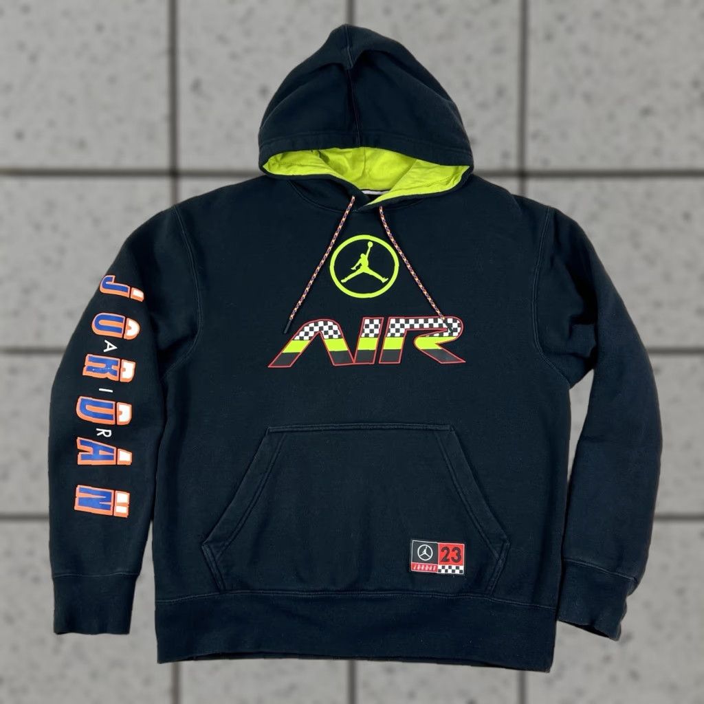 Jordan Brand Mens Nike Jordan Pullover Hoodie Sweatshirt M Black Sport DNA HBR CV2984-010 Size US M / EU 48-50 / 2 - 1 Thumbnail