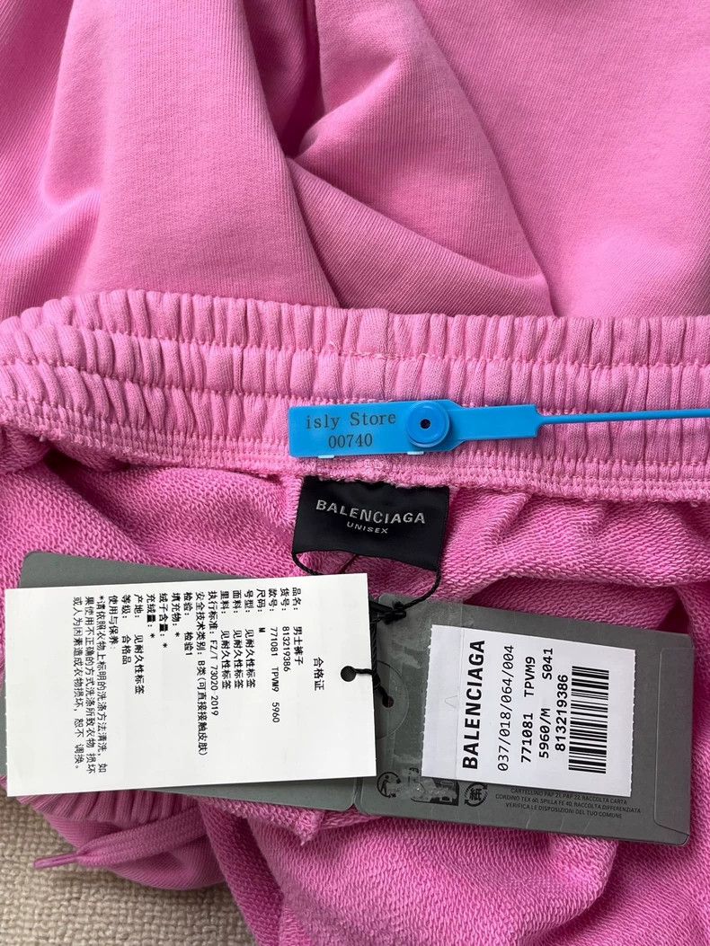 Balenciaga Balenciaga size M Pink old logo sweatpants Size US 27 - 4 Thumbnail
