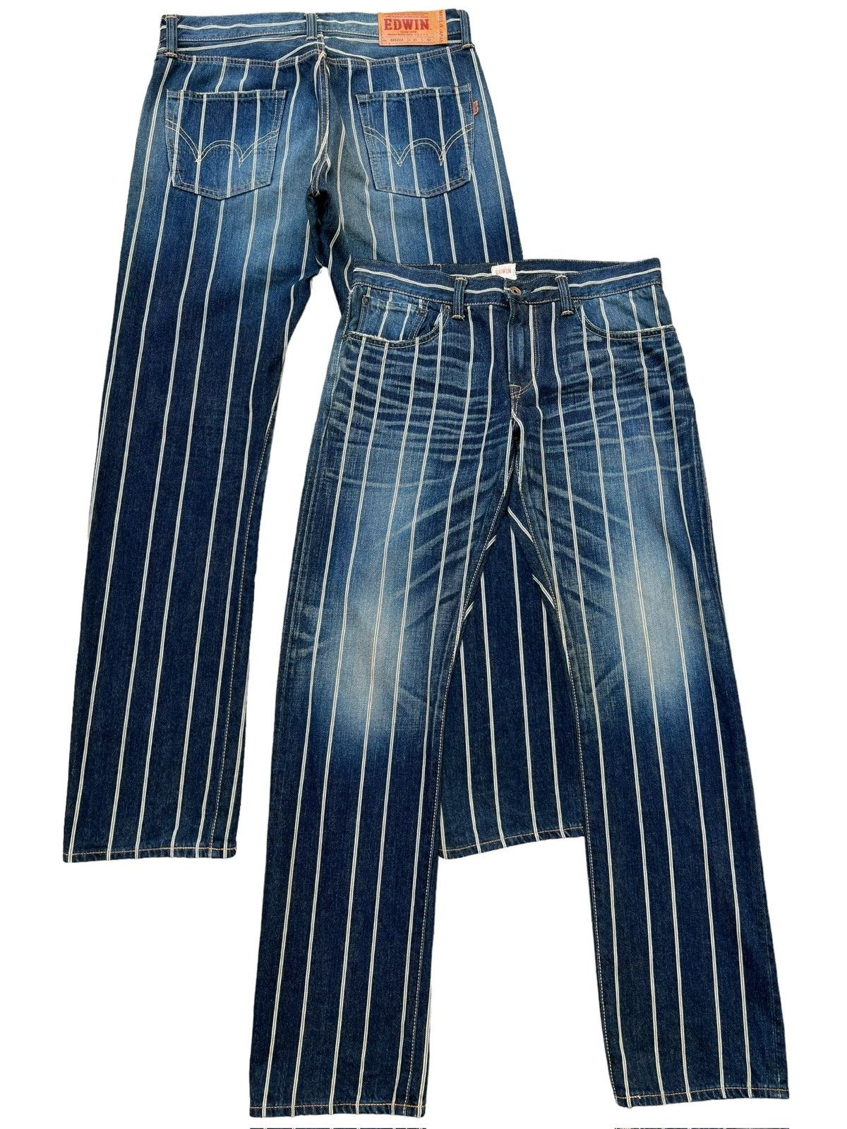 Edwin Rare🔥 Vintage Edwin 505ZXX Selvedge Denim Jeans 34x34 Size US 34 / EU 50 - 1 Thumbnail