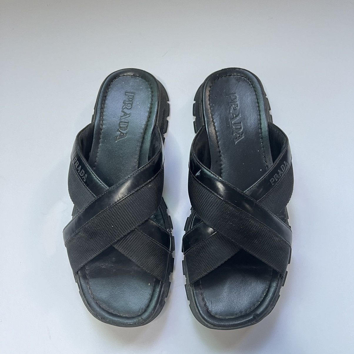 Prada Prada sandals Size US 8.5 / EU 41-42 - 3 Thumbnail