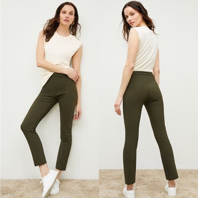 Other M. M. LaFleur The Foster Cigarette Pant PowerStretch Size 32" / US 10 / IT 46 - 1 Thumbnail