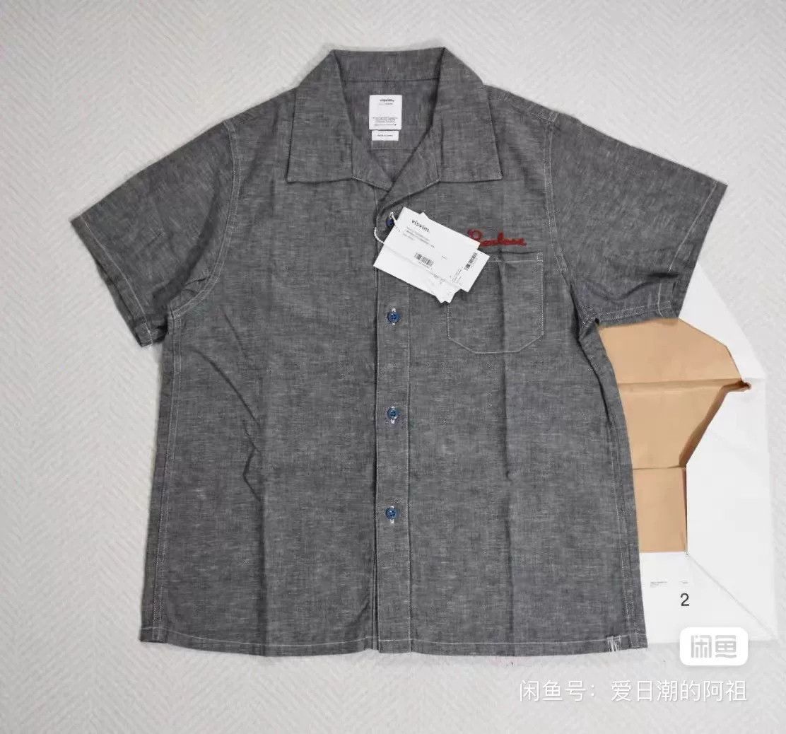 Visvim Visvim Fairway Chambray S/S Shirt Size US M / EU 48-50 / 2 - 1 Thumbnail