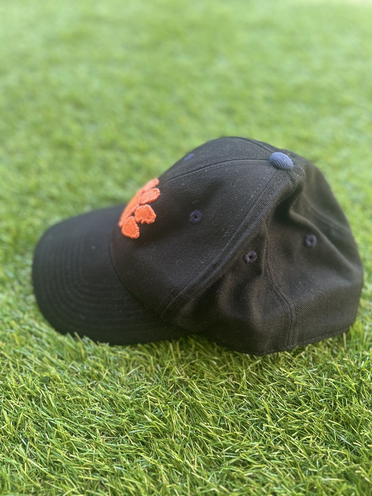 Vintage Vintage 90’s Clemson Tigers Fitted Baseball Hat Size ONE SIZE - 2 Thumbnail