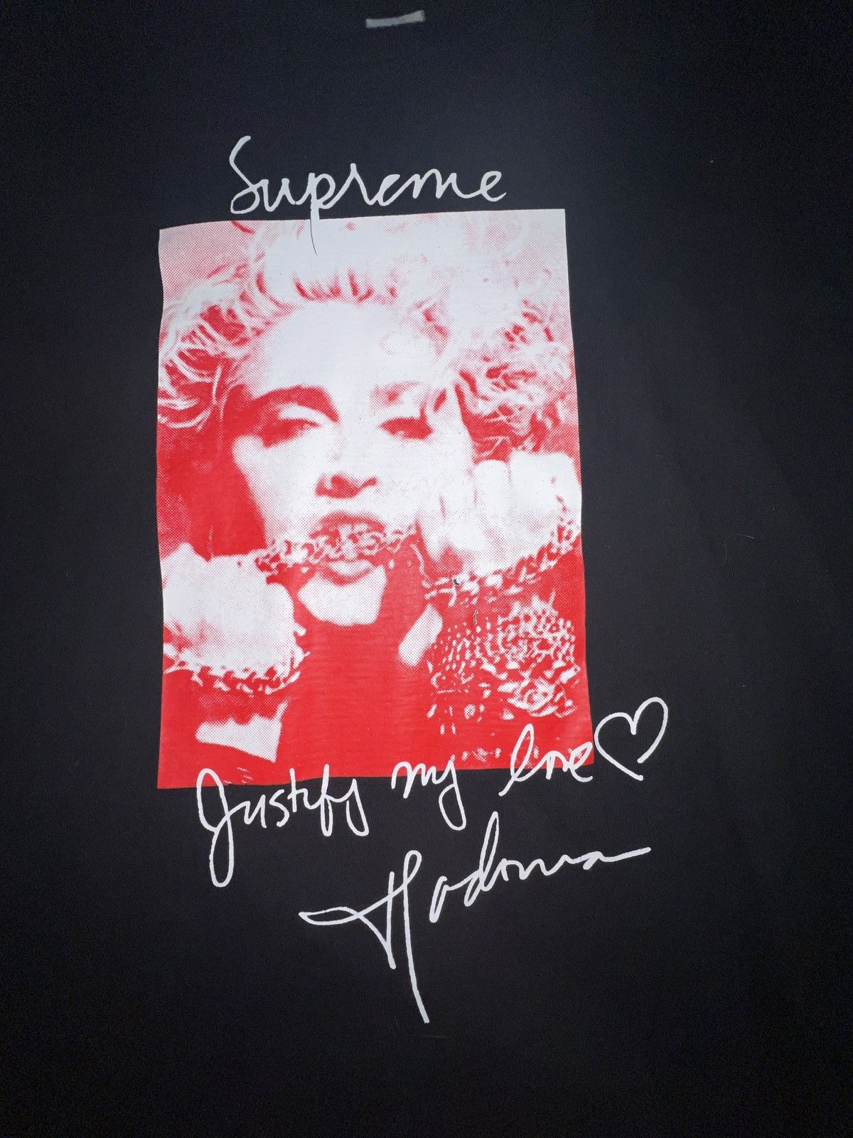 Supreme Supreme Madonna “Justify My Love” tee Size US XL / EU 56 / 4 - 2 Thumbnail