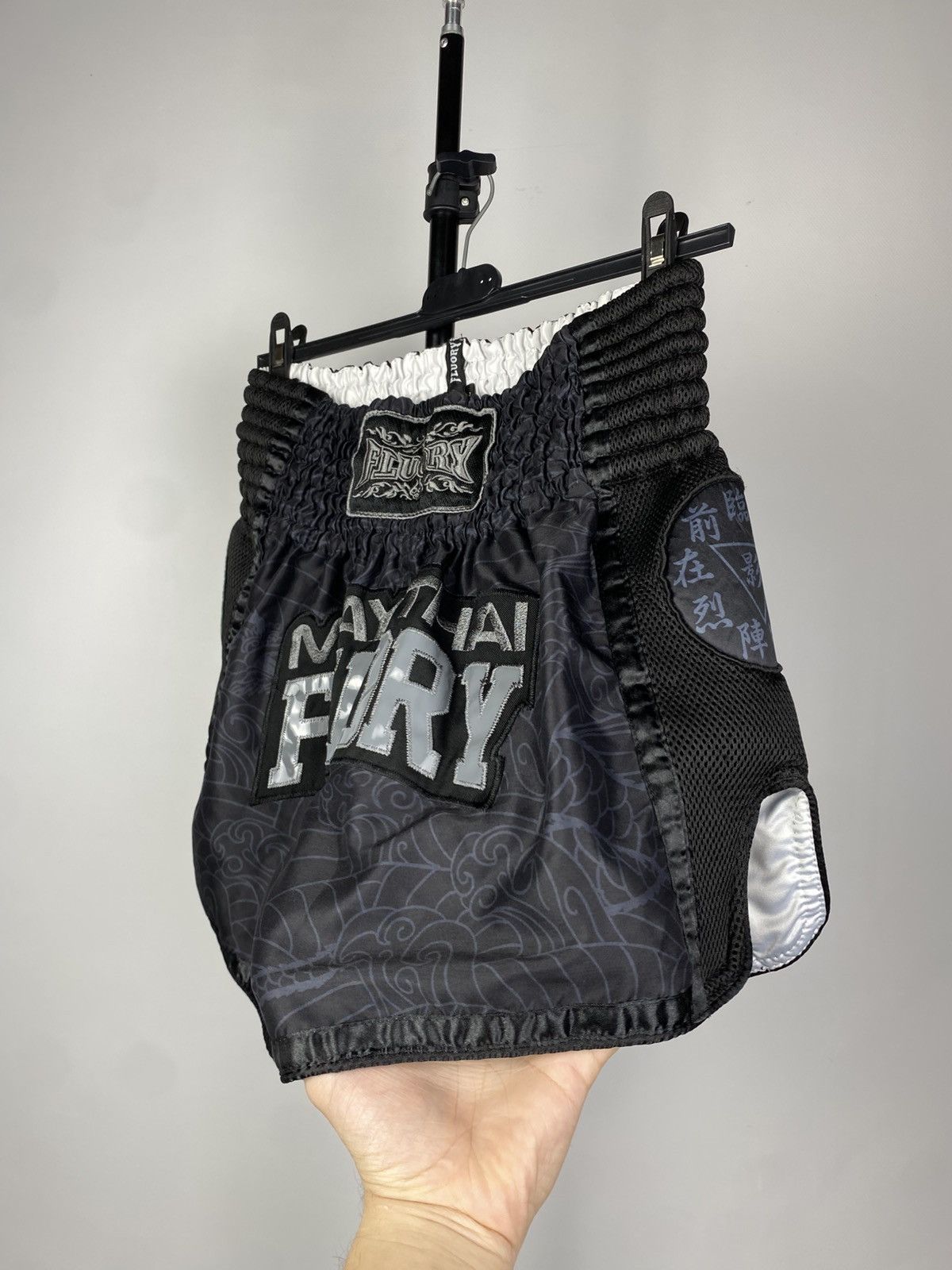 Twins × Vintage FLUORY Muay Thai Lumpinee Shorts Men’s L size Size US 36 / EU 52 - 3 Thumbnail