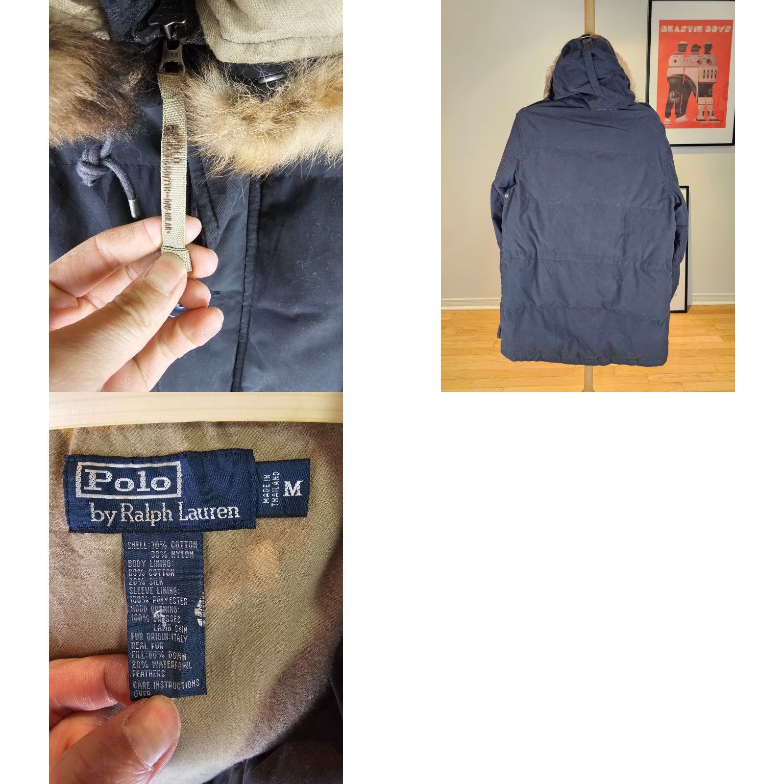 Polo Ralph Lauren VINTAGE Y2K POLO RALPH LAUREN DOWN HOODED PARKA JACKET SZ MEDIUM Mens Jacket M Brown Parka 90s Polo Ralph Lauren Down Hooded Parka Sz M Brown Mens Size US M / EU 48-50 / 2 - 8 Thumbnail