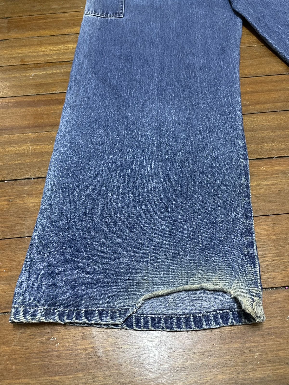 Levi's Very Rare Vintage Levis SilverTab Carpenters Baggy 2000s Size US 34 / EU 50 - 7 Thumbnail