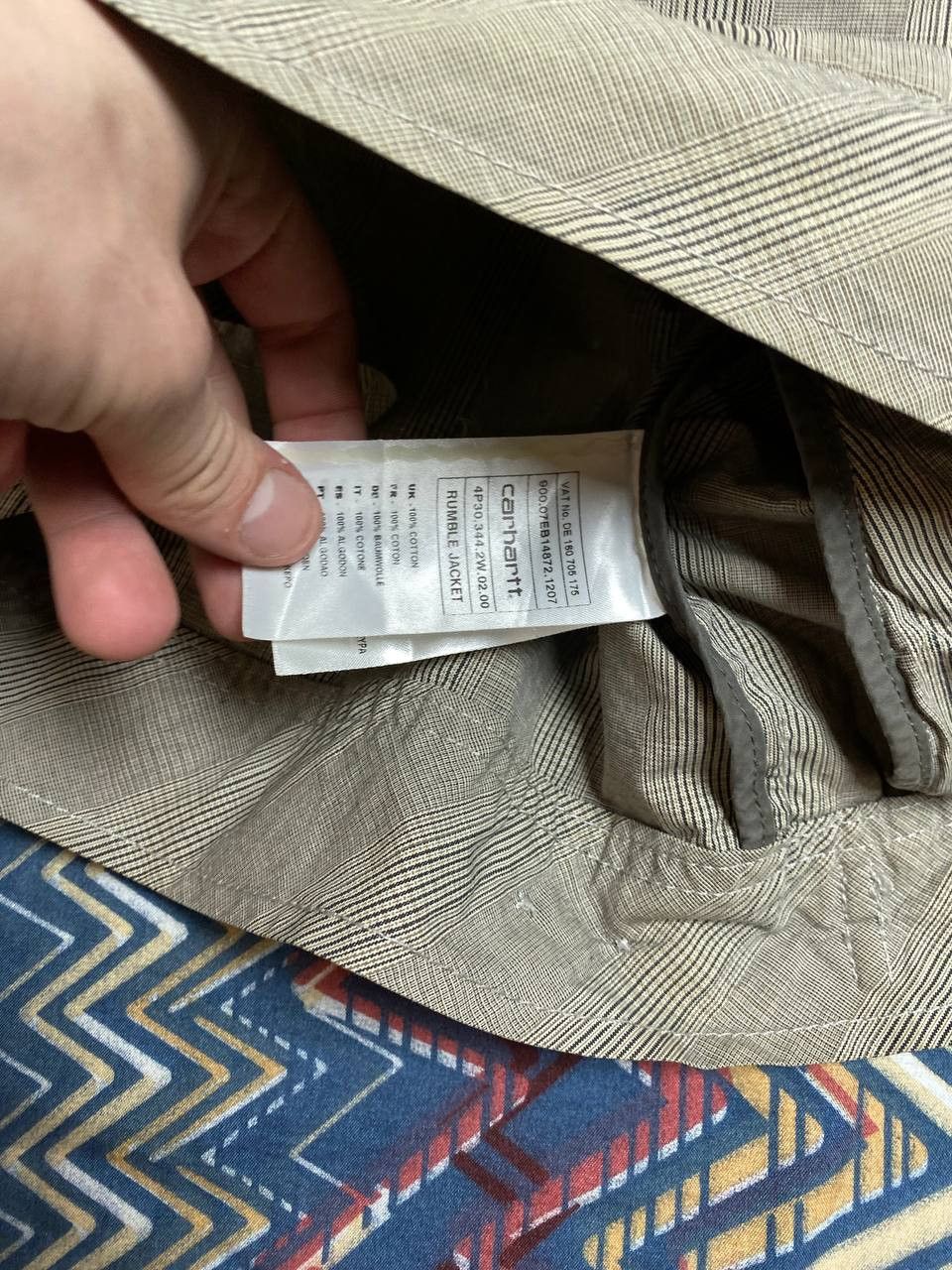 Carhartt Crazy Vintage CARHARTT Distressed Sunfaded Active Jacket Size US L / EU 52-54 / 3 - 2 Thumbnail